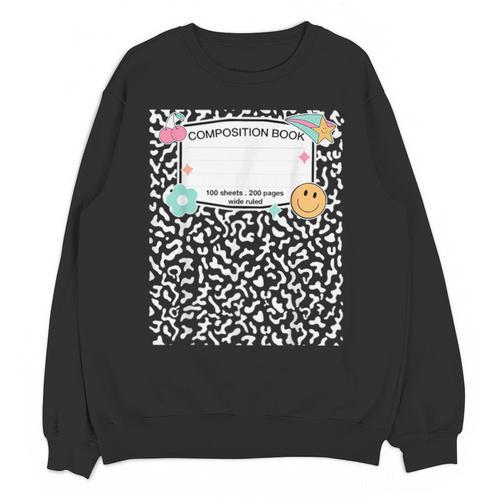 Matching Group Halloween Teacher Composition Book Notebook Unisex Sweatshirt - teacherstshirts.com