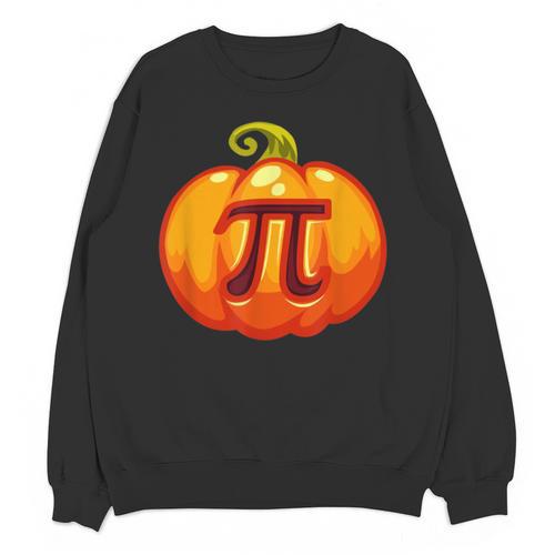 Math Teacher Halloween Costume Pumpkin Pi Pun Pie Men Unisex Sweatshirt - teacherstshirts.com AU