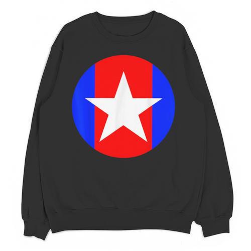 Nerdy Captain Sweatpants Retro Comic Book Fan Teacher Unisex Sweatshirt - teacherstshirts.com CA