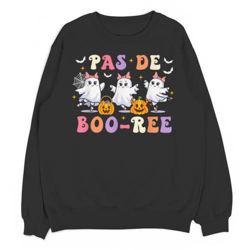 Pas De Boo-Ree Teachers Halloween Costume Ballet Dancers Unisex Sweatshirt - teacherstshirts.com UK