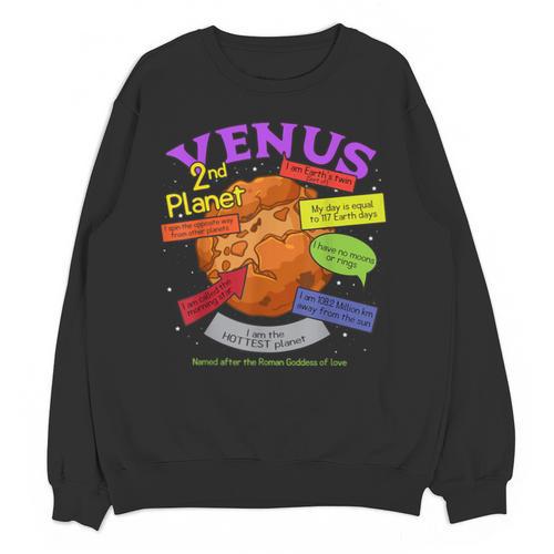 Perfect Planets Teachers Shirts Venus For Solar System Unisex Sweatshirt - teacherstshirts.com
