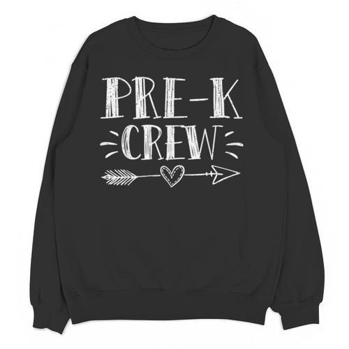 Pre-K Crew 1st Day Of School Pre-K Teacher Team Unisex Sweatshirt - teacherstshirts.com AU