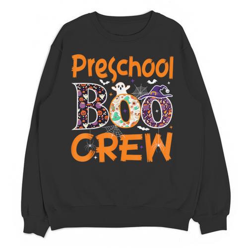 Preschool Boo Crew Preschool Halloween Teacher Unisex Sweatshirt - teacherstshirts.com AU