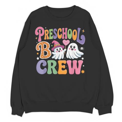 Preschool Boo Crew Preschool Teacher Student Halloween Unisex Sweatshirt - teacherstshirts.com AU