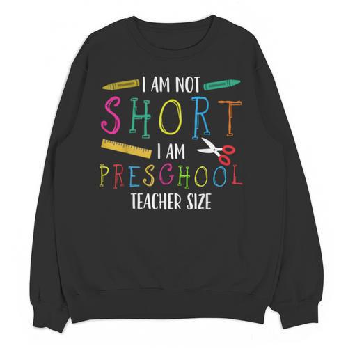 Preschool Teacher Short Pre-K Teacher Unisex Sweatshirt - teacherstshirts.com AU