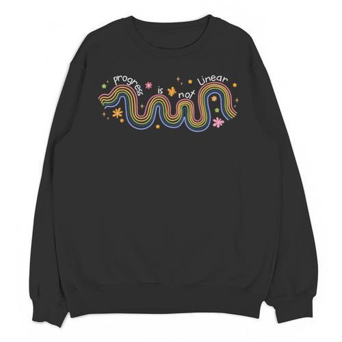 Progress Is Not Linear Sped Ed Special Education Teacher Unisex Sweatshirt - teacherstshirts.com