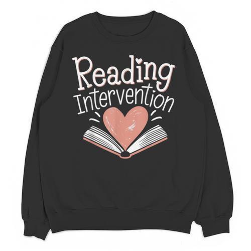 Reading Intervention Teacher Unisex Sweatshirt - teacherstshirts.com