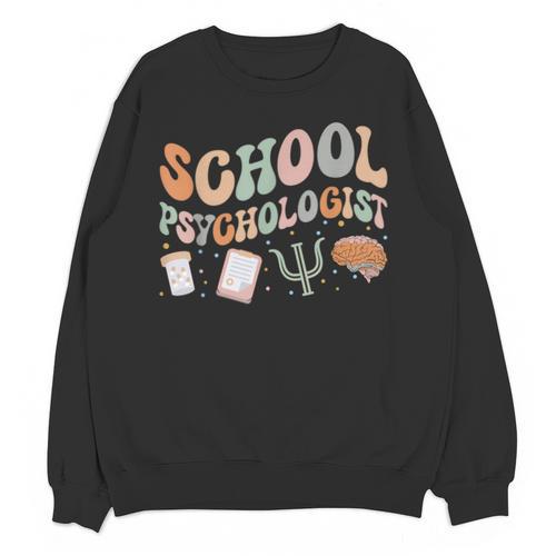 School Psychologist Teacher Psychology School Psychologist Unisex Sweatshirt - teacherstshirts.com UK