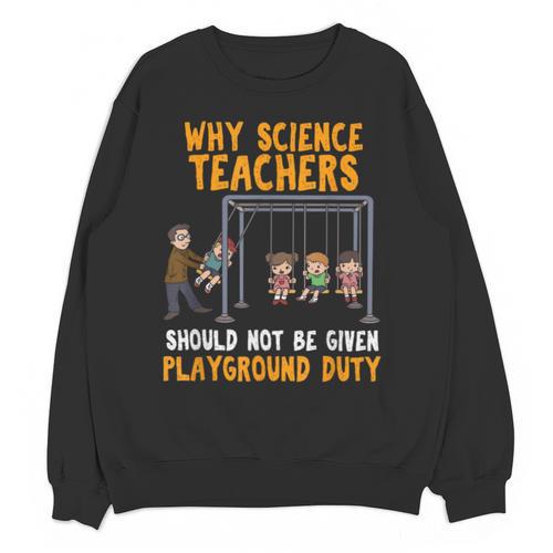 Science Physicist Chemist Teacher Vintage Unisex Sweatshirt - teacherstshirts.com