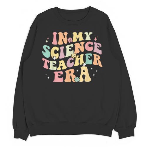 In My Science Teacher Era Retro Back To School STEM Teacher For Men Women Unisex Sweatshirt - teacherstshirts.com AU