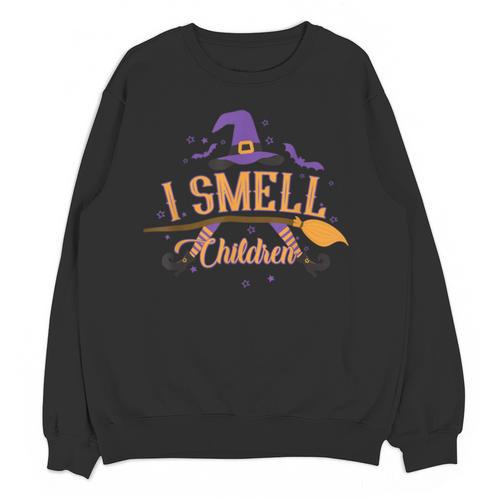 I Smell Children Wicked Cute Kindergarten Teacher Halloween Unisex Sweatshirt - teacherstshirts.com AU