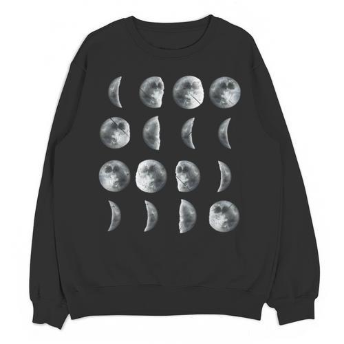 Space Science Student Teacher Leonard Moon Phases Men Women Kids Unisex Sweatshirt - teacherstshirts.com UK