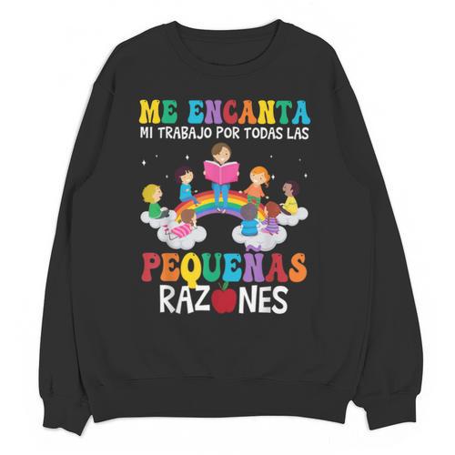 Spanish Teacher Bilingual Teacher Maestra Maestras Unisex Sweatshirt - teacherstshirts.com AU