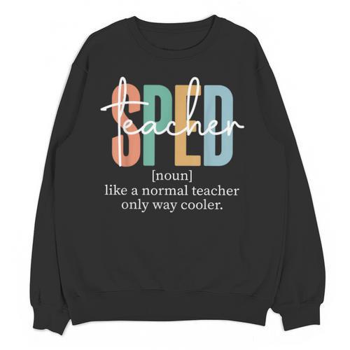 Special Education Sped Teacher Definition For Women & Men Unisex Sweatshirt - teacherstshirts.com UK