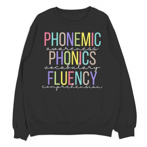 Spring Easter Reading Teacher Science Of Reading Unisex Sweatshirt - teacherstshirts.com DE