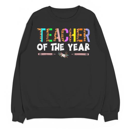 Teacher Of The Year Party Teacher Appreciation Unisex Sweatshirt - teacherstshirts.com AU