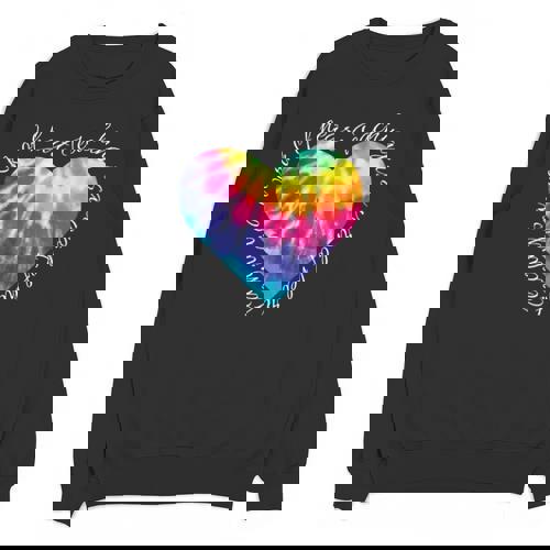 Teaching Is a Work Of Heart Tie Dye Hippie For Teacher For Men Women Girls Kids Unisex Sweatshirt - teacherstshirts.com