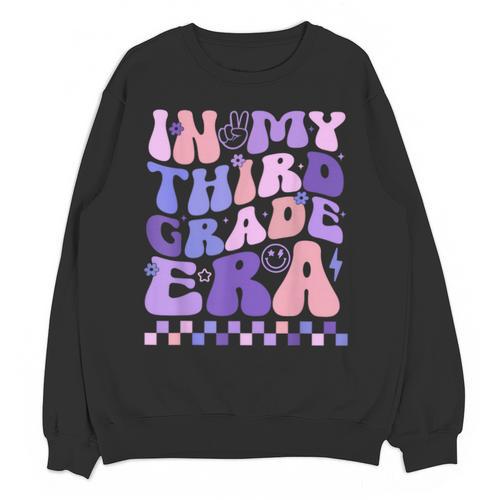 In My Third Grade Era 3rd Grade Teacher Student Boy Girl Unisex Sweatshirt - teacherstshirts.com UK