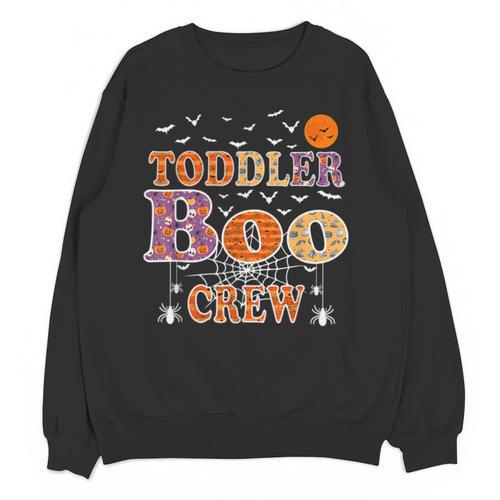 Toddler Boo Crew Halloween Daycare Teacher Kids Unisex Sweatshirt - teacherstshirts.com UK