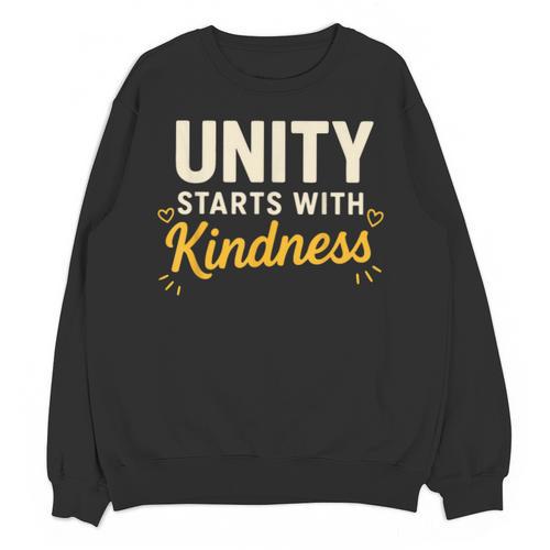 Unity Kindness Shirt Women Teachers Kids Unity Day Orange Unisex Sweatshirt - teacherstshirts.com AU