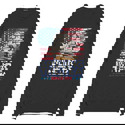 US History Teacher Boston Spilling The Tea Since 1773 Unisex Sweatshirt - teacherstshirts.com