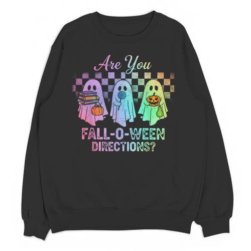 Vintage Are You Fall O Ween Directions Teacher Halloween Unisex Sweatshirt - teacherstshirts.com