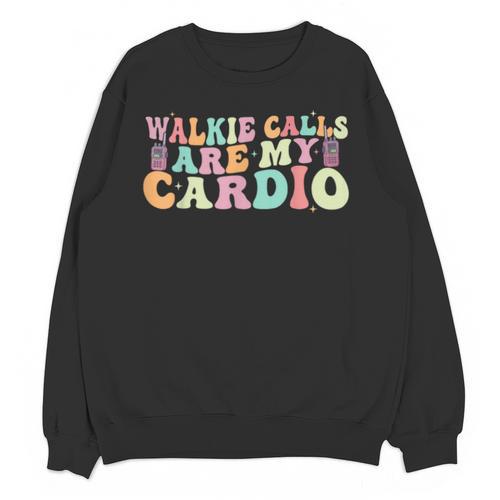 Walkie Calls Are My Cardio SPED Teacher Inclusion ABA Unisex Sweatshirt - teacherstshirts.com AU
