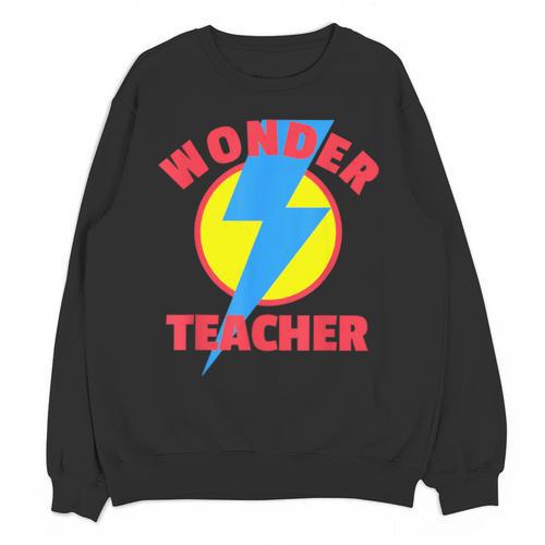 Wonder Teacher Teacher Halloween Tshirt Unisex Sweatshirt - teacherstshirts.com AU