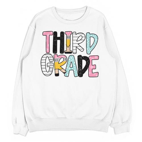 Back To School Third Grade Teacher First Day Of 3rd Grade Unisex Sweatshirt - teacherstshirts.com
