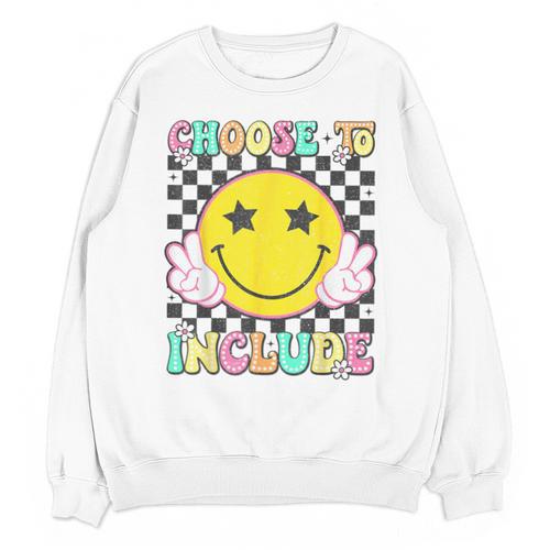 Choose To Include Special Education Teacher Autism Awareness Unisex Sweatshirt - teacherstshirts.com AU