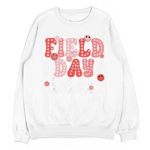 Field Day Red Team Outdoor Field Day Games For Kids Teacher Unisex Sweatshirt - teacherstshirts.com