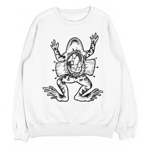 Frog Dissection Biology Anatomy Lab Science Teacher Unisex Sweatshirt - teacherstshirts.com UK