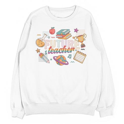 Future Teacher Costume For Kids Unisex Sweatshirt - teacherstshirts.com CA