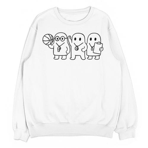 Ghost Costume Gym Physical Education Teacher PE Coach Unisex Sweatshirt - teacherstshirts.com DE
