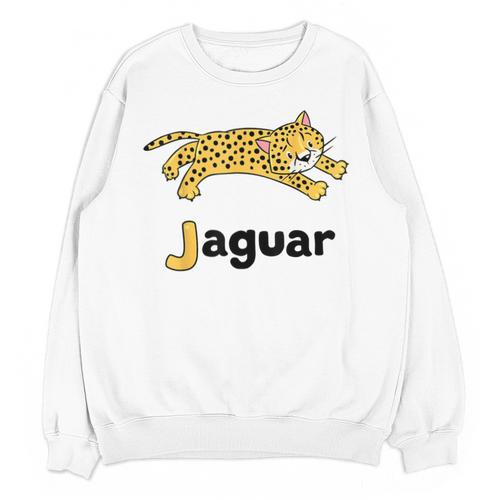 J Is For Jaguar ABC Alphabet T-Shirt For Teachers Students Unisex Sweatshirt - teacherstshirts.com CA