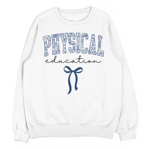 Physical Education PE Teacher PHYS Ed Student Graduation Unisex Sweatshirt - teacherstshirts.com