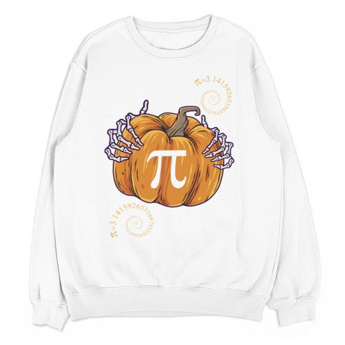 Pi Day Pumpkin Pi Math Teacher Halloween Costume Unisex Sweatshirt - teacherstshirts.com AU
