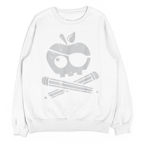 Pirate Teacher Unisex Sweatshirt - teacherstshirts.com