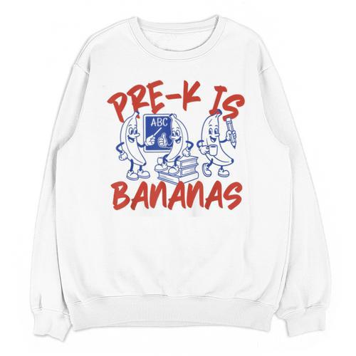 Pre-K Is Bananas Teacher Back To School Chaos Coordinator Unisex Sweatshirt - teacherstshirts.com UK