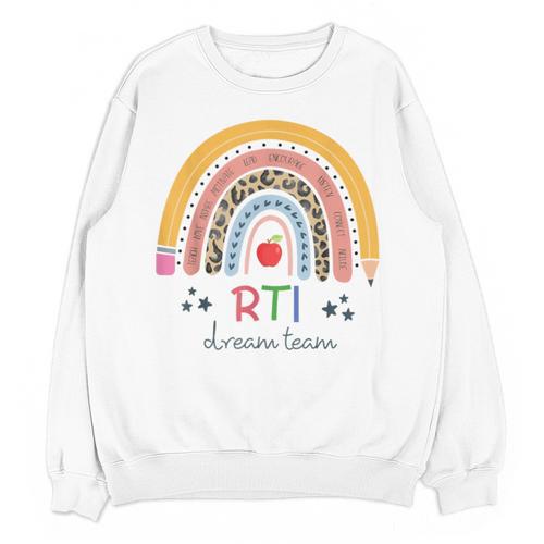RTI Team RTI Teacher Rti Response To Intervention Teac Unisex Sweatshirt - teacherstshirts.com