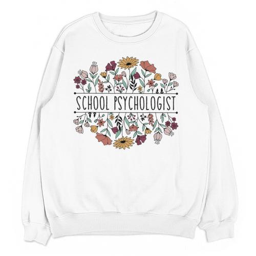 School Psychologist Psychology Teacher Appreciation Unisex Sweatshirt - teacherstshirts.com UK
