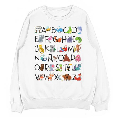 SPANISH ALPHABET MAESTRA SPANISH TEACHER Unisex Sweatshirt - teacherstshirts.com AU