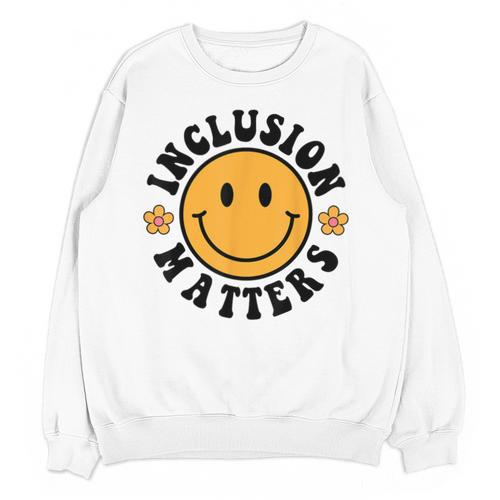 Special Education Teacher Autism Awareness Inclusion Matters Unisex Sweatshirt - teacherstshirts.com AU