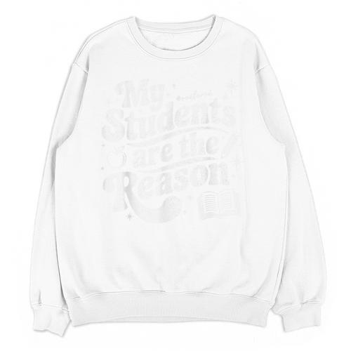 My Students Are The Reason Red For Ed Teacher Unisex Sweatshirt - teacherstshirts.com