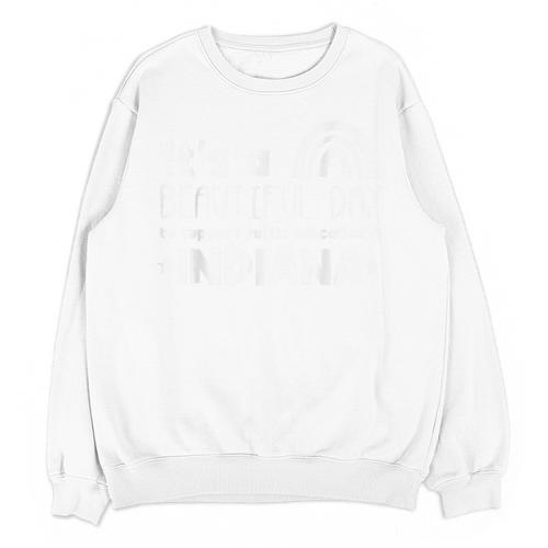 Support Public Education Teacher Red For Ed Indiana Unisex Sweatshirt - teacherstshirts.com CA