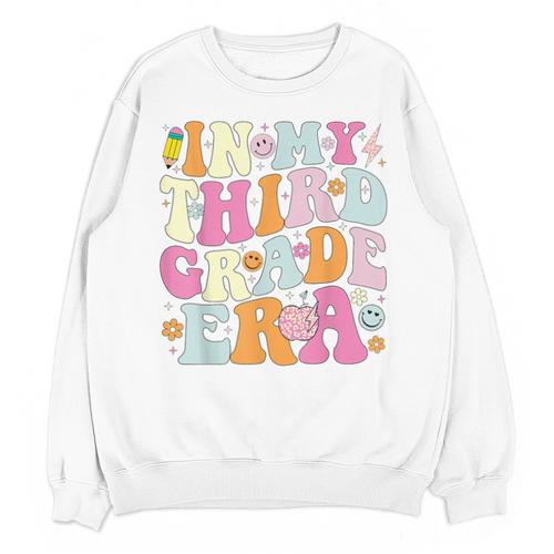 In My Third Grade Era 3rd Grade Era Teacher Back To School Unisex Sweatshirt - teacherstshirts.com