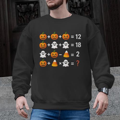 6 7 Meme 67 Halloween Order Of Operations Math Teacher Men Graphic Sweatshirt - teacherstshirts.com