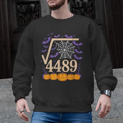 67 Meme Math Teacher 6 7 Square Root 4489 Men Graphic Sweatshirt - teacherstshirts.com CA