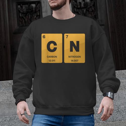 67 Meme Teacher Science Periodic Table Retro Vintage Men Graphic Sweatshirt - teacherstshirts.com AU