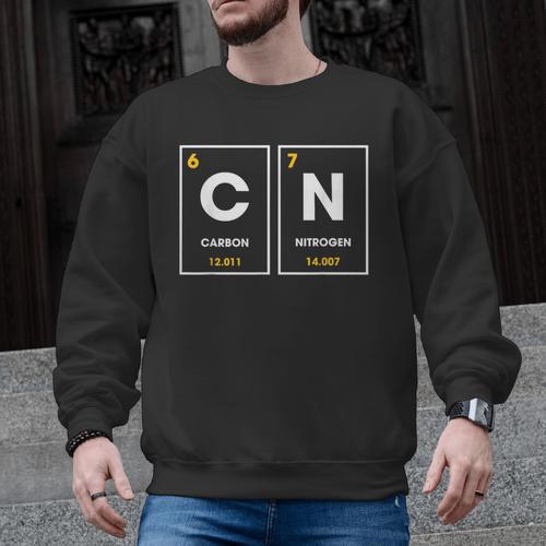 67 Meme Teacher Science Periodic Table Six Seven Men Graphic Sweatshirt - teacherstshirts.com